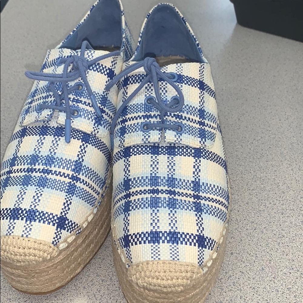 Tory Burch blue shoes size 11